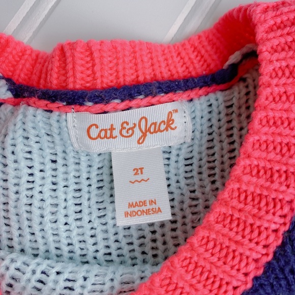 Cat & Jack Pullover Knit Sweater - Picture 3 of 3